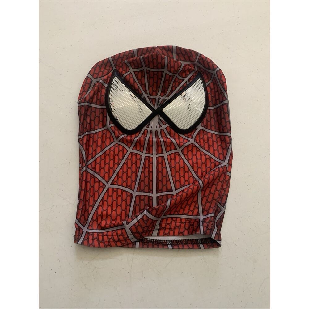 Spider-Man Size M Stretch Spandex Full Jumpsuit Adult/Kids Halloween Costume New - Picture 3 of 16